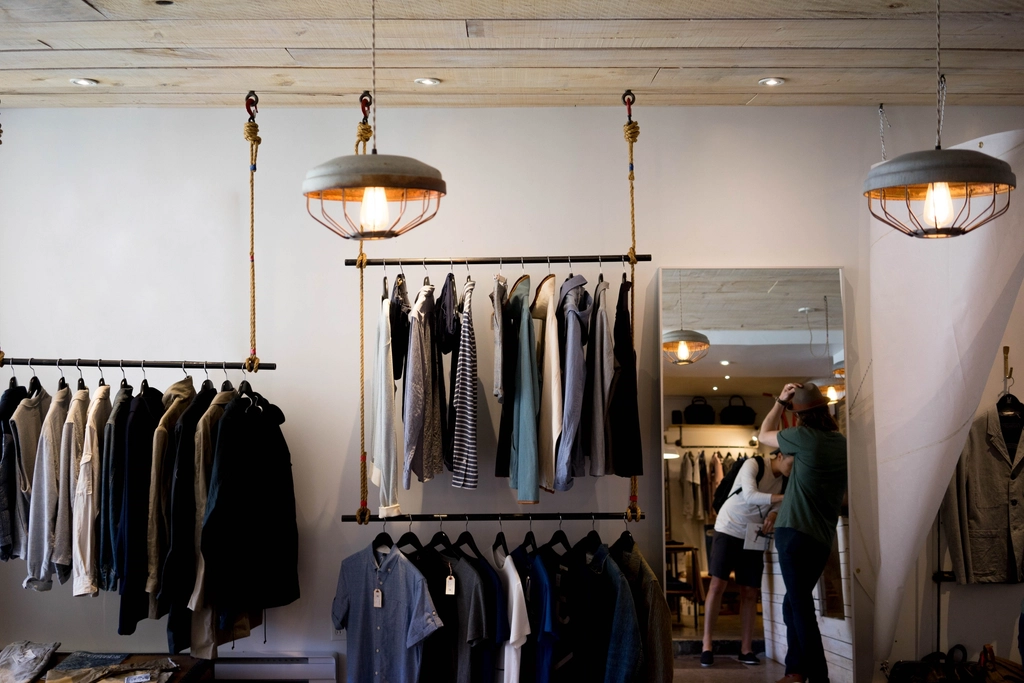 Tienda de ropa de hombre